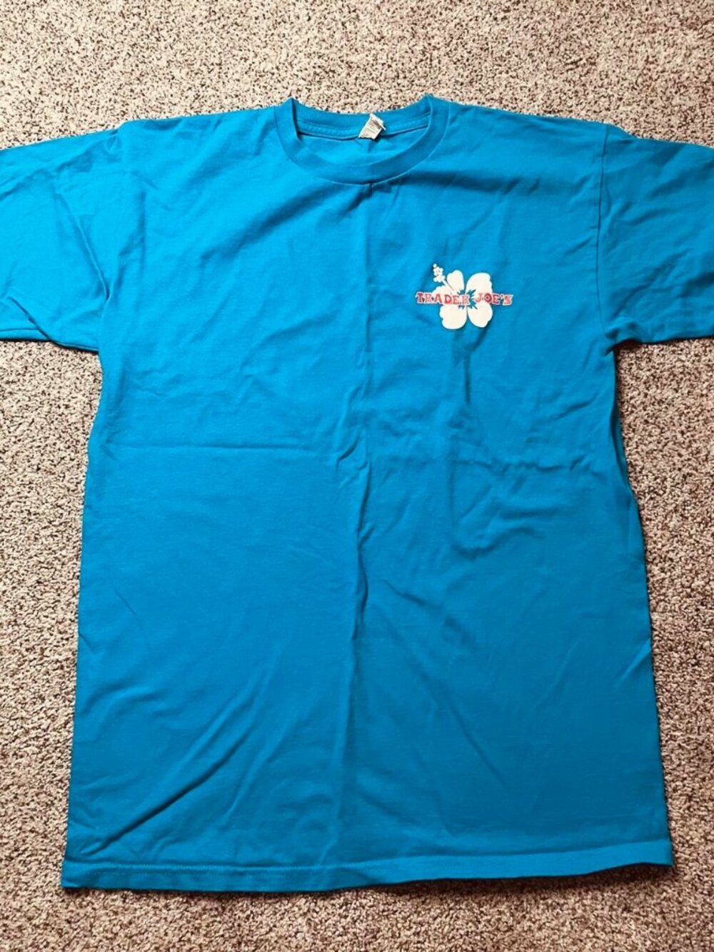 Trader Joe’s blue short sleeve tee